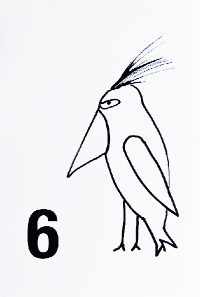鳥の絵