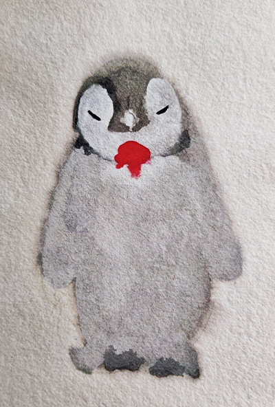 ペンギンの絵
